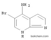 Molecular Structure of 1190317-11-3 (5-BroMo-1H-pyrrolo[2,3-b]pyridin-4-aMine)